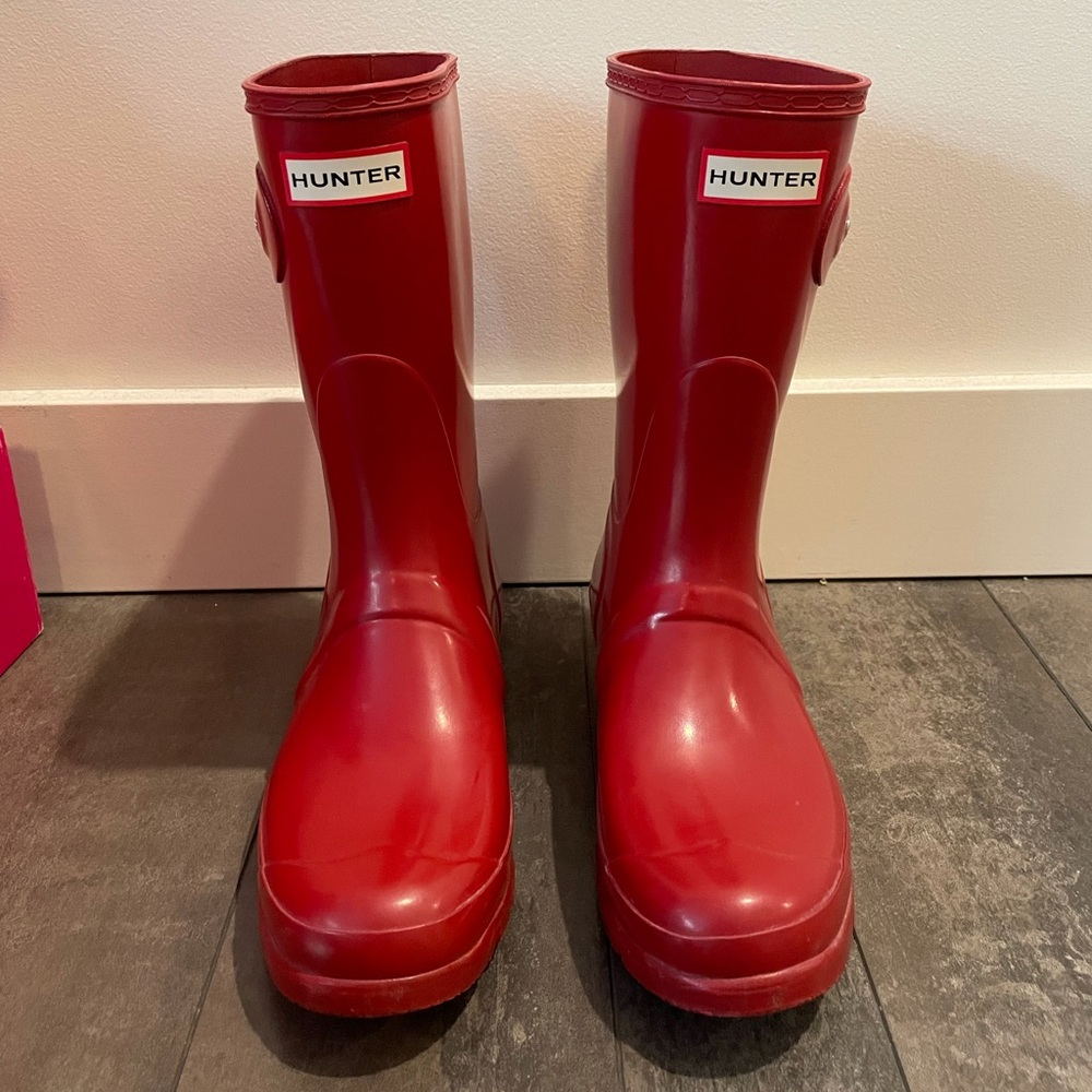 Hunter Short Rain Boot - Size 9